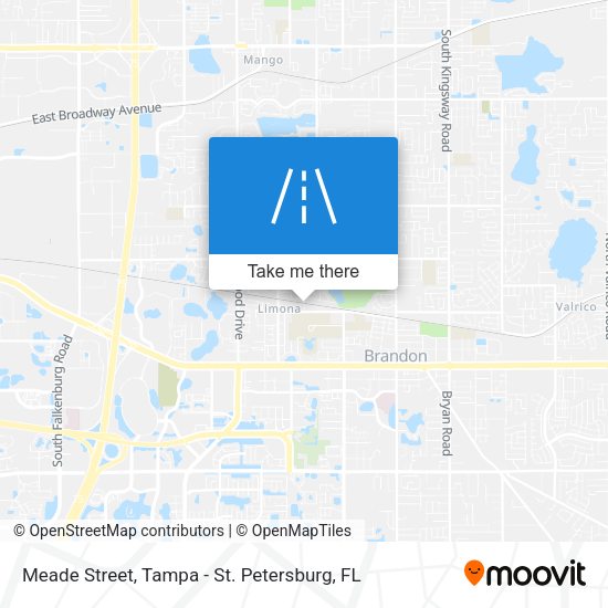 Meade Street map