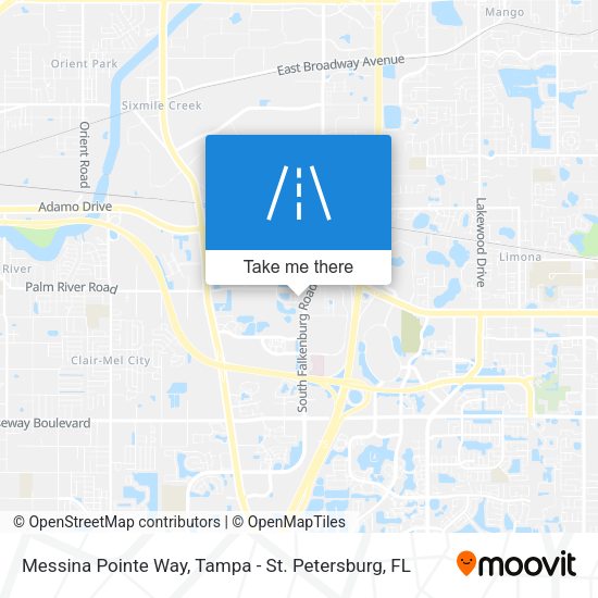 Messina Pointe Way map