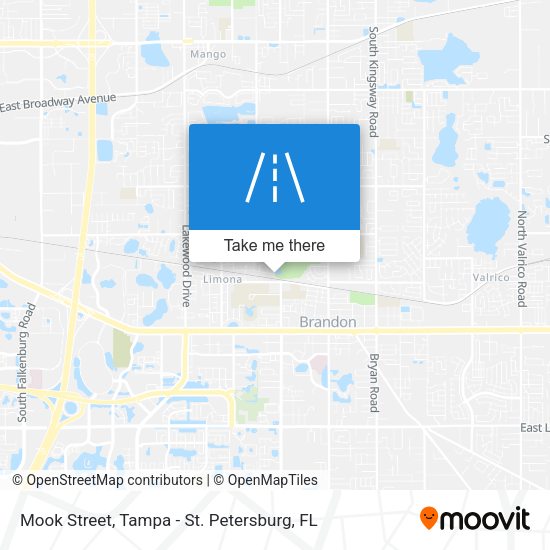 Mook Street map