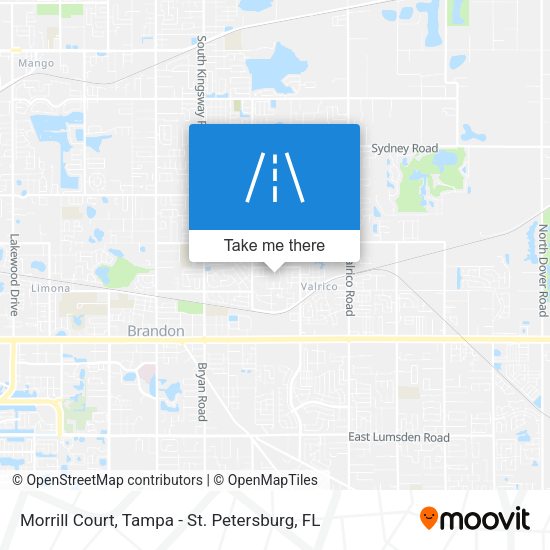 Mapa de Morrill Court