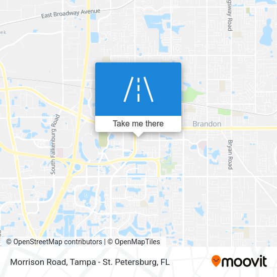 Morrison Road map