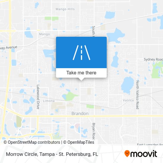 Mapa de Morrow Circle