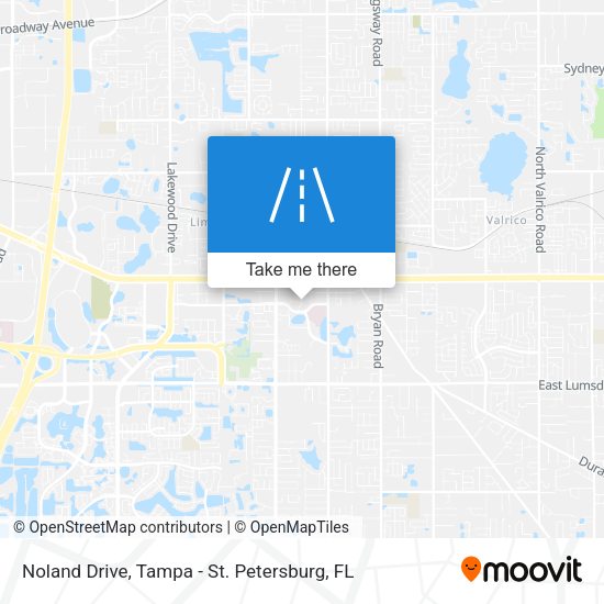 Mapa de Noland Drive