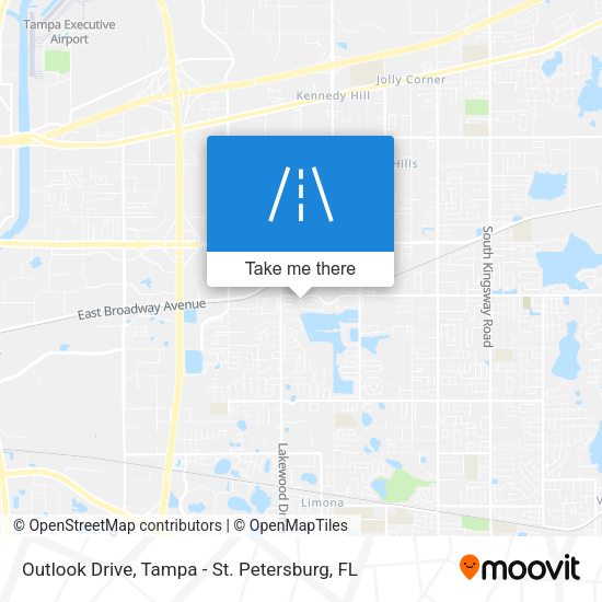 Outlook Drive map