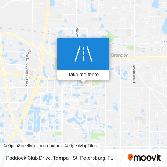 Mapa de Paddock Club Drive