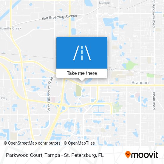 Parkwood Court map