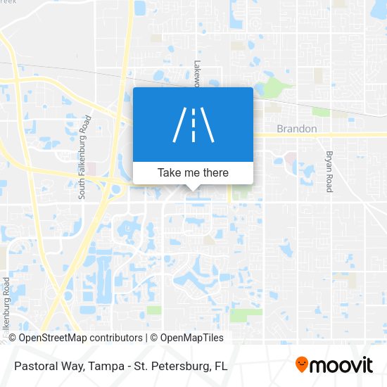 Pastoral Way map