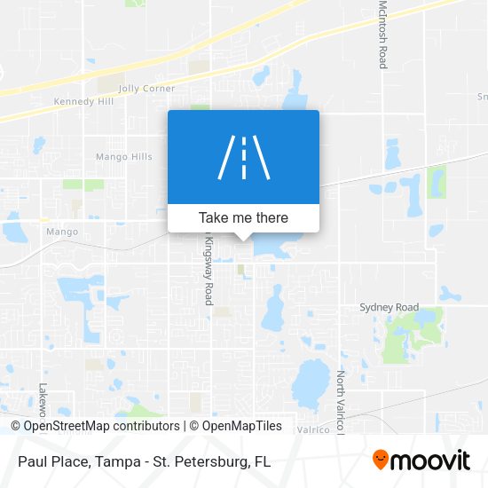 Mapa de Paul Place