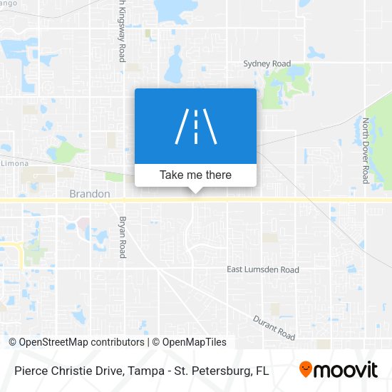 Mapa de Pierce Christie Drive