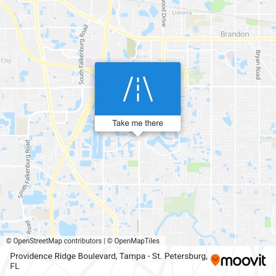 Mapa de Providence Ridge Boulevard