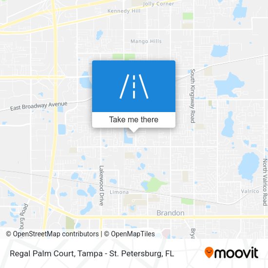 Regal Palm Court map
