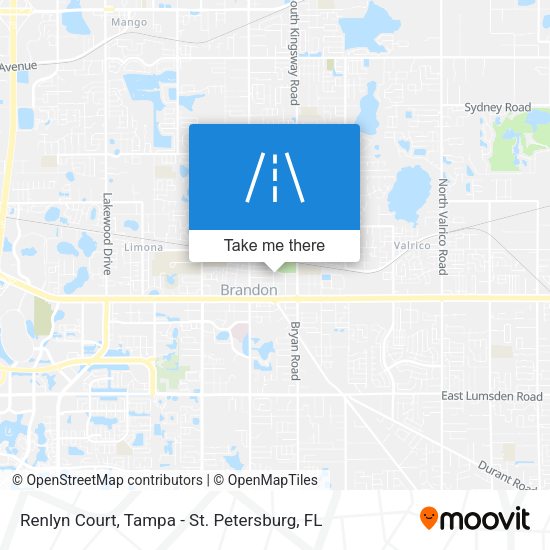 Renlyn Court map