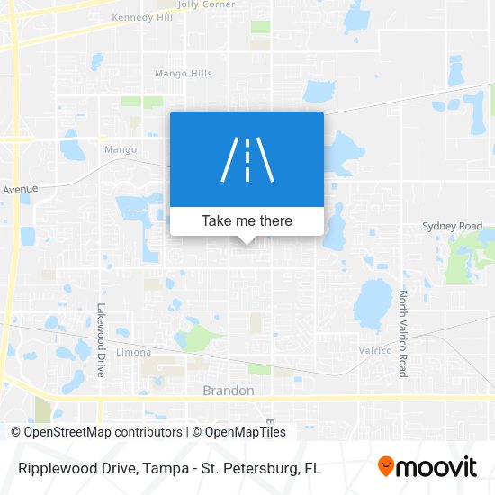 Ripplewood Drive map