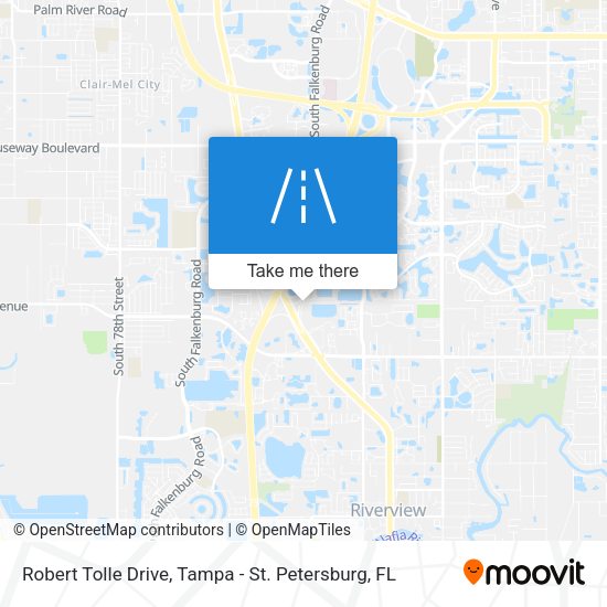 Mapa de Robert Tolle Drive