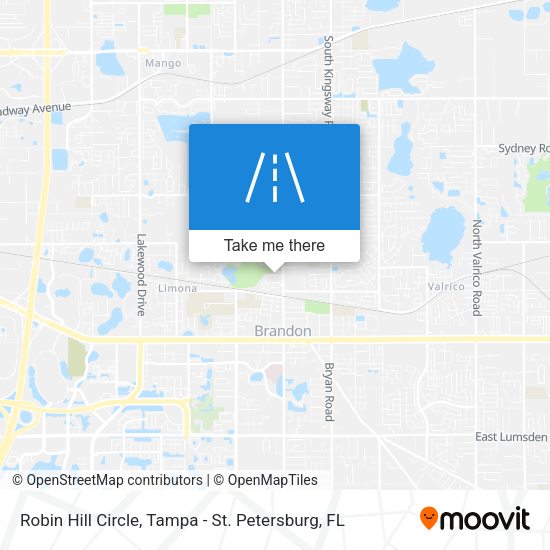 Robin Hill Circle map