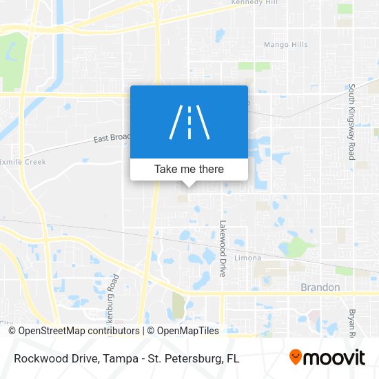 Rockwood Drive map