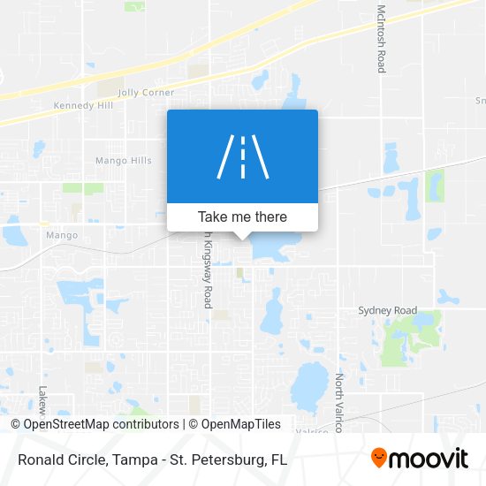 Mapa de Ronald Circle