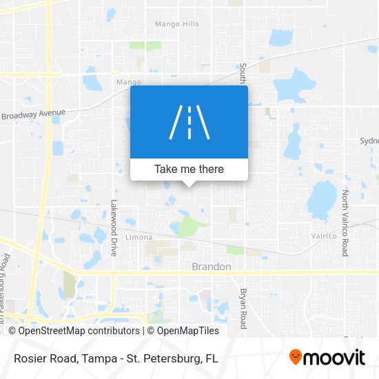 Rosier Road map