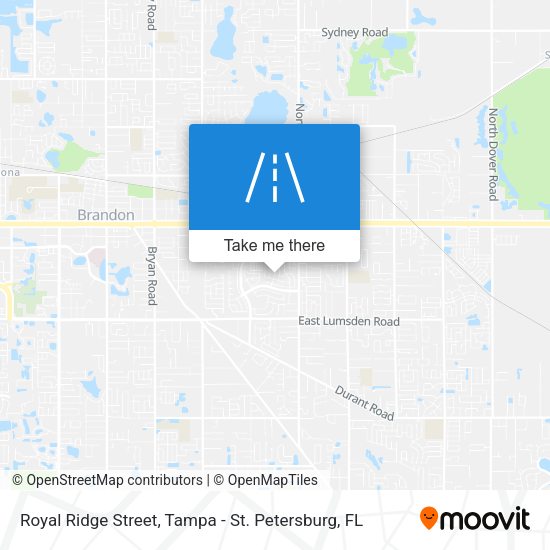 Mapa de Royal Ridge Street