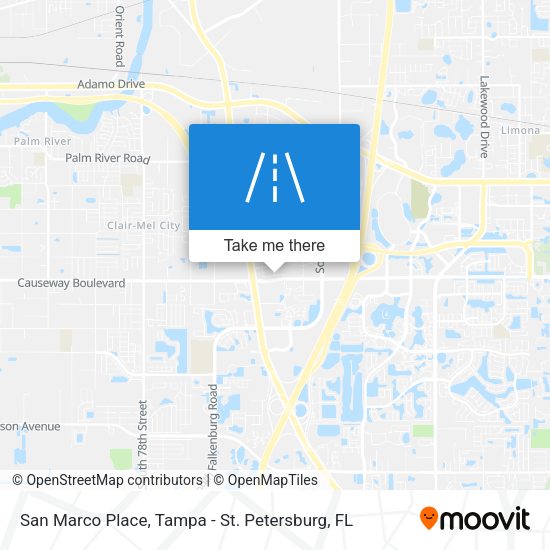 San Marco Place map