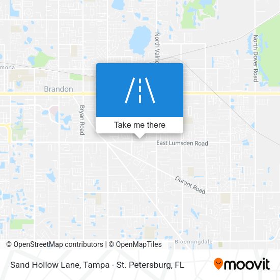 Mapa de Sand Hollow Lane