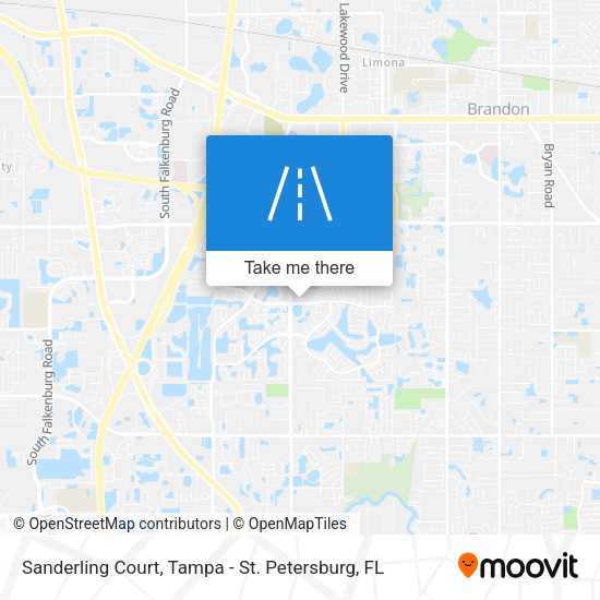 Mapa de Sanderling Court