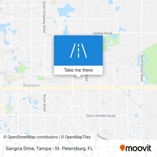 Sangria Drive map