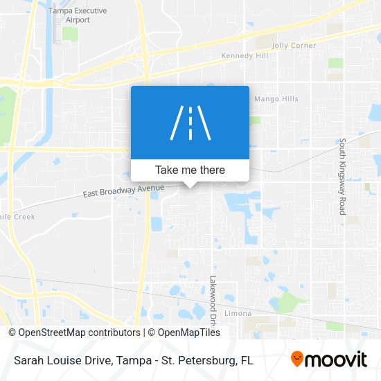 Mapa de Sarah Louise Drive