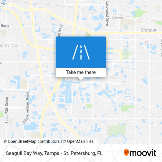 Seagull Bay Way map