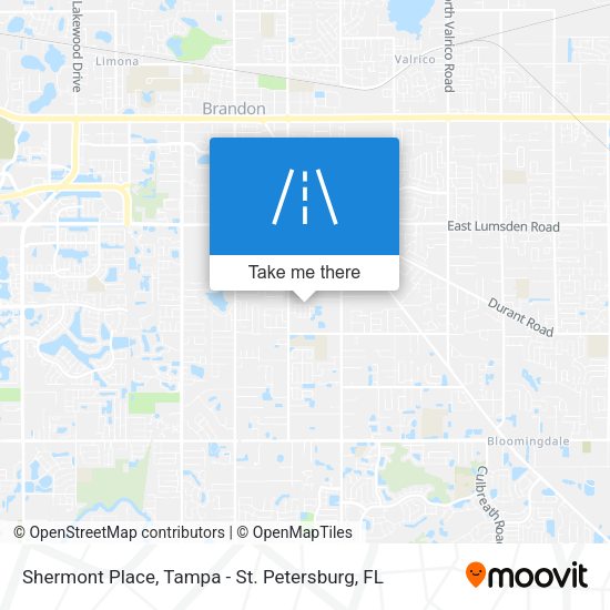 Shermont Place map