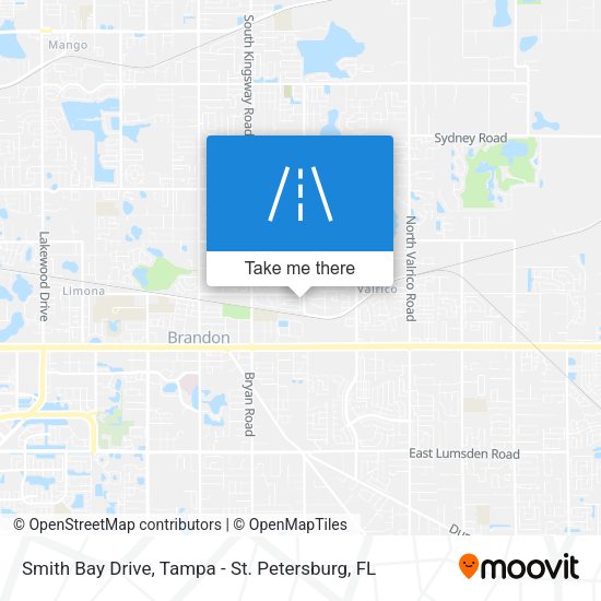 Smith Bay Drive map