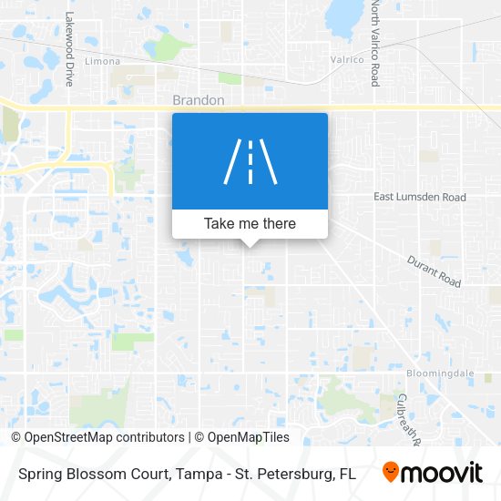 Mapa de Spring Blossom Court
