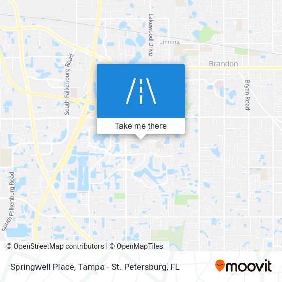 Mapa de Springwell Place