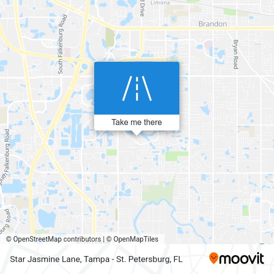 Mapa de Star Jasmine Lane