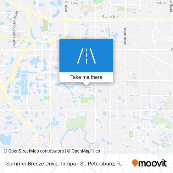 Summer Breeze Drive map