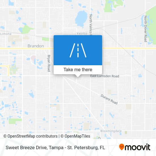 Mapa de Sweet Breeze Drive
