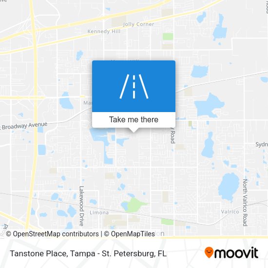 Tanstone Place map