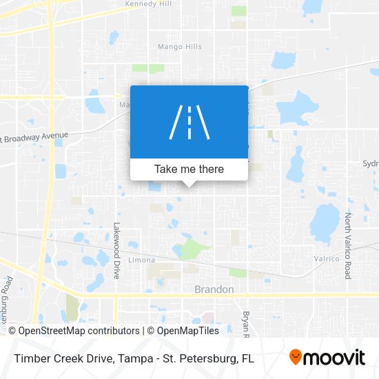 Mapa de Timber Creek Drive
