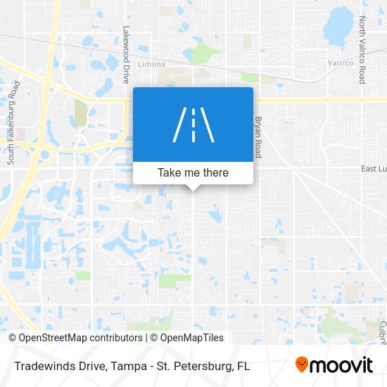 Tradewinds Drive map