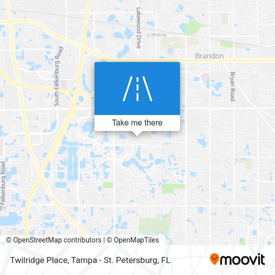 Mapa de Twilridge Place