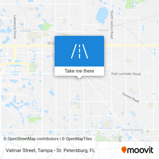 Valmar Street map