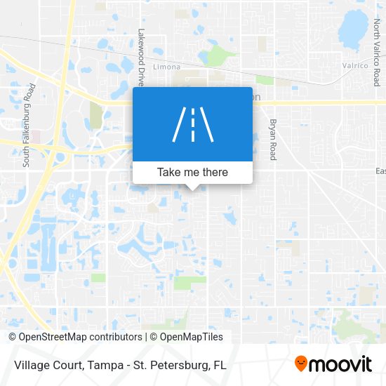 Village Court map
