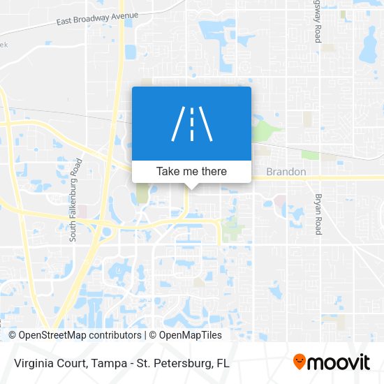 Virginia Court map