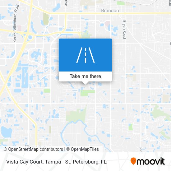Vista Cay Court map