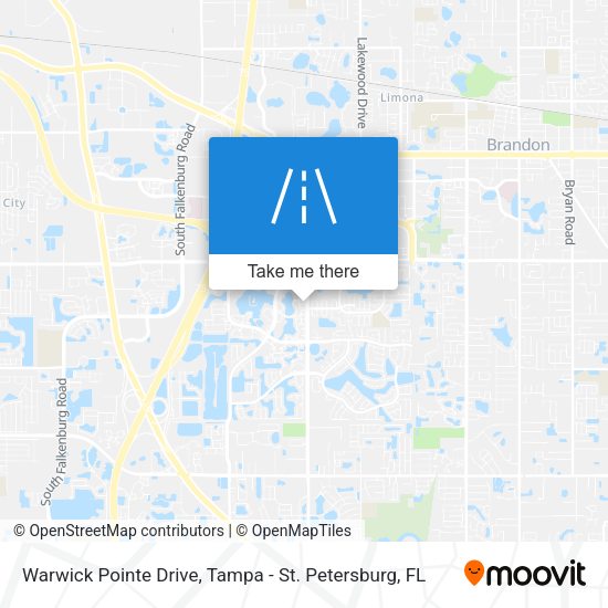 Mapa de Warwick Pointe Drive