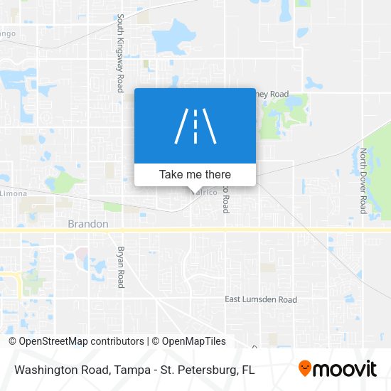 Washington Road map