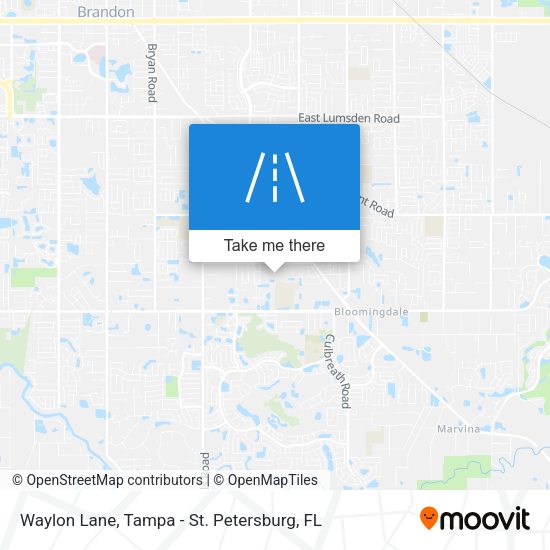 Waylon Lane map