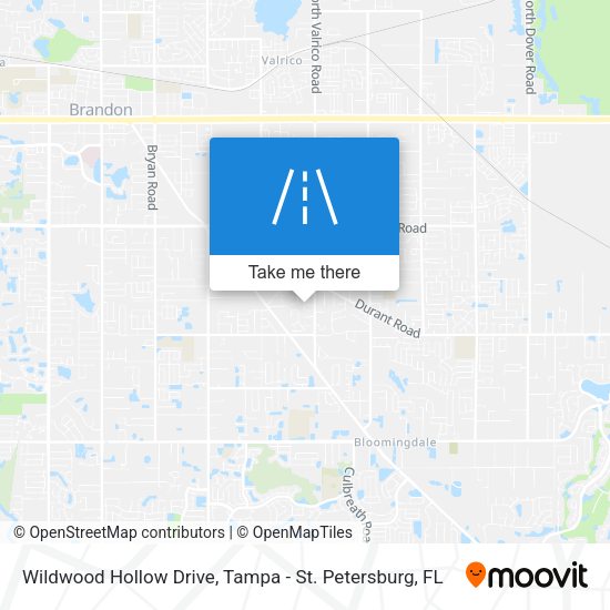 Wildwood Hollow Drive map