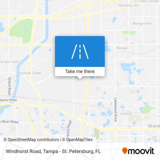 Windhorst Road map