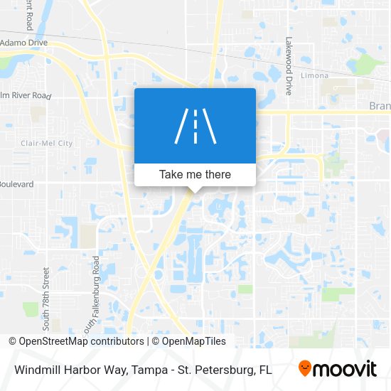 Mapa de Windmill Harbor Way